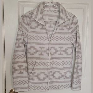 Sonoma Women's Fleece Zip Up Sweater XS
